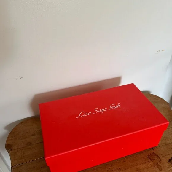 Lisa Says Gah Carrie Bow Sandal in Cloud/Sky (White), Size 9 - Picture 7 of 7